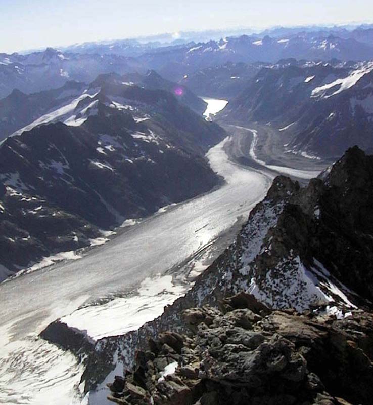 40 und wie lange gibt es diesen Gletscher noch