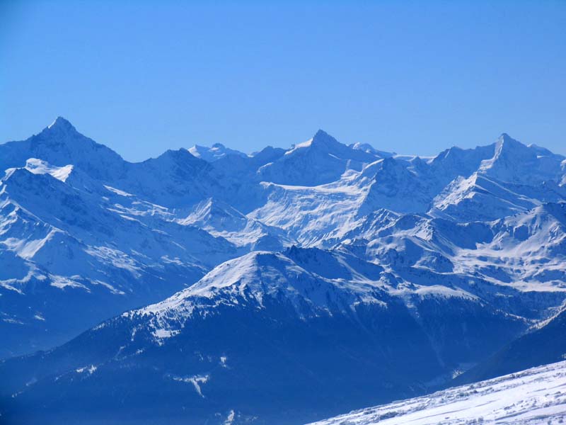 43 Weisshorn Zinalrothorn Obergabelhorn