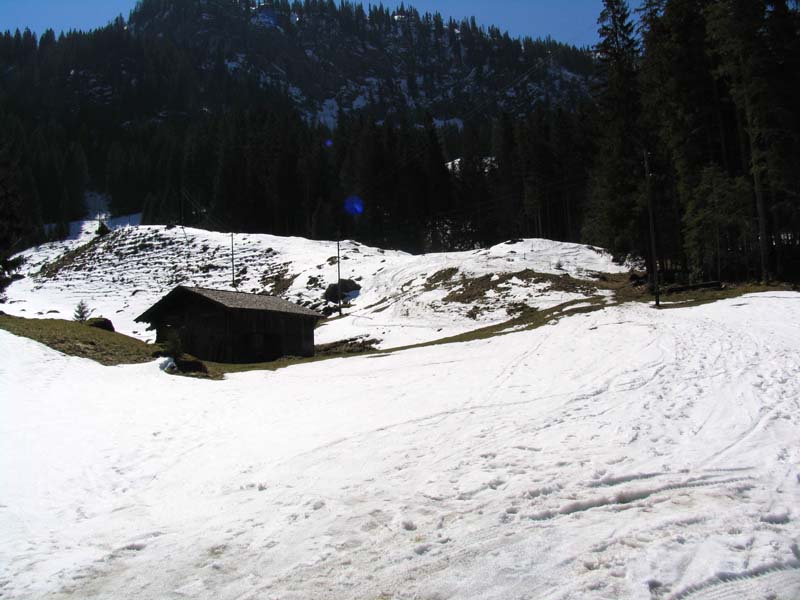 53 Abfahrt bis zum Alpenroesli